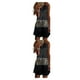 thumbnail image 3 of Vestido corto Qarigey Floral Bohemio Sexy Halter Sundress Playa Vacaciones Ropa de Verano S M L XL 2XL 3XL 4XL 5XL, 3 of 6