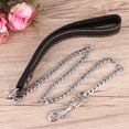 thumbnail image 1 of Phenofice 1PC Metal Dog Chain Leash for Traction and Control 11.8x0.35in, 1 of 5