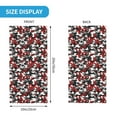 thumbnail image 2 of Neck Gaiter Face Mask Men Women, Red Grey White Camouflage Warmer Breathable Face Cover Scarf Bandanas Head Wrap Hiking Cycling Ski Sports, 2 of 6