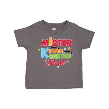 

Inktastic School Mister Kindergarten Stud Gift Toddler Boy Girl T-Shirt