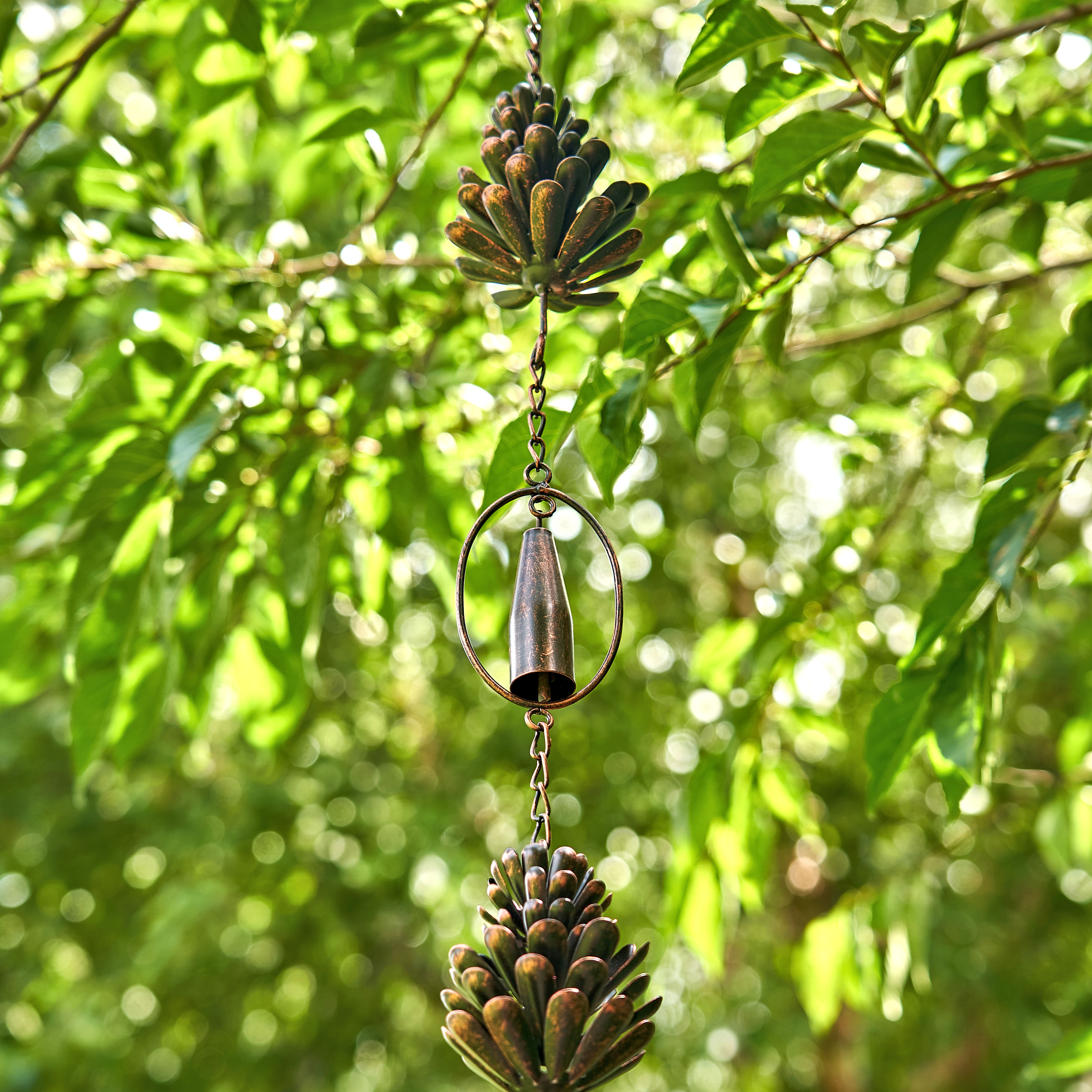 Ornate Hanging Rain Chains