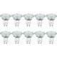thumbnail image 1 of Bombillas LED GU10 regulables, certificación Energy Star, luz blanca fría de 5000 K, reemplazo de bombillas halógenas de 50 W de 4 W no regulables, bombillas LED de 325 lm para oficina en casa,, 1 of 5