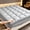 Gray, variant on White Quilted Fitted Mattress Topper Thick Soft Mattress Protector Pad Twin