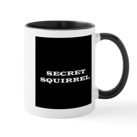 

CafePress - Secret Agent Mug - 11 oz Ceramic Mug - Novelty Coffee Tea Cup