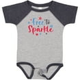 thumbnail image 3 of Inktastic 4th of July Free to Sparkle in Red White and Blue Boys or Girls Baby Bodysuit, 3 of 5