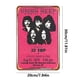 thumbnail image 5 of Placa Metal Vintage ZZ TOP Band Pintura Hierro Rectangular Arte La Pared 20x30cm, 5 of 9