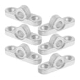 thumbnail image 4 of KAKOWELY awning eyelets caravan 6pcs RV Bottom Mounting Bracket Stainless Steel Awning Bottom Bracket Replacement Awning Support Bracket Robust Awning Bottom Bracket for Awnings, 4 of 5