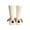 White, variant on Women Slipper Socks Non Slip Fluffy Winter Warm Thick Thermal Cozy Cabin Soft Fleece Home Grips Socks Light Brown
