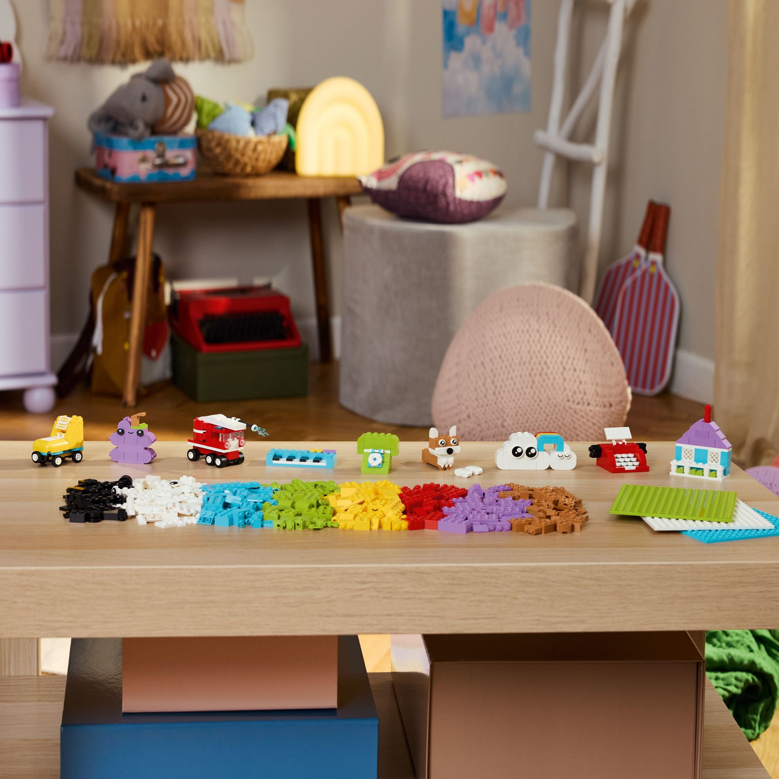 LEGO Classic Creative Build-and-Play Box - Building Blocks Toy for Kids, Boys, and Girls, Ages 5+ - Learning and Educational Sensory Toy - Gift Idea for Birthdays - 11044, LEGO Creative Build-and 11044