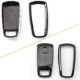 thumbnail image 2 of Xotic Tech Carbon Fiber Pattern Key FOB Cover Shell Case for 2017+ Audi Keyless Remote, 2 of 6