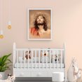 thumbnail image 4 of Kits de pintura de diamante 5D DIY Taladro cuadrado completo Mira hacia arriba Imagen de mosaico de Jesús Sywqhk Decoración hogareña, 4 of 9