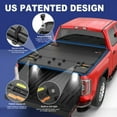 MOSTPLUS TriFold 5FT Hard Solid Truck Bed Tonneau Cover For 201923