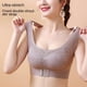thumbnail image 5 of Sujetador Inalámbrico De Encaje Sin Costuras Ropa Interior Femenina Mariposa Talla Grande Corrección Push up Dos En Uno, 5 of 5