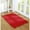 Burgundy, variant on Stye and Trend Hand Woven Cotton Rag Rug 24x36 Inch Multicolor Reversible Area Rug with Tassels, Washable Accent Rug for Living Room Kitchen Entryway Aqua