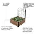 thumbnail image 4 of Deep Root Garden Bed with Trellis, 4 of 4