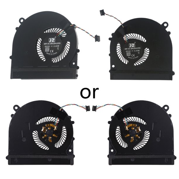 Replacement Laptop Cooling Fan 5V 4pin 4wires Radiator for NoteBook