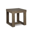 thumbnail image 1 of Bowery Hill Table d'Appoint Carrée en Brun Grisâtre, 1 of 8
