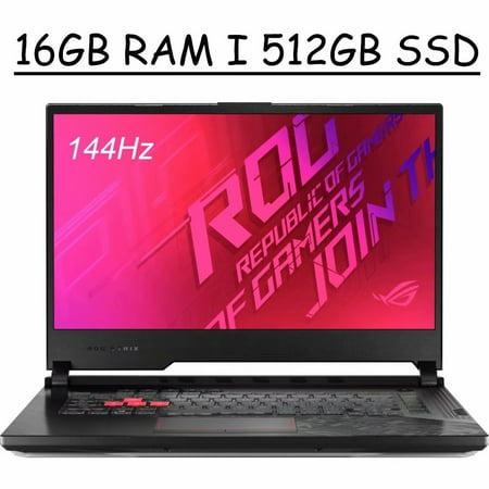 2021 Flagship ASUS ROG Strix G15 15 Gaming Laptop 15.6" FHD 144Hz Display Intel Hexa-Core i7-10750H 16GB DDR4 512GB SSD NVIDIA GTX 1650 Ti 4GB Backlit Keyboard WIFI USB-C Win 10