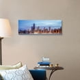 thumbnail image 4 of Great Big Canvas "Chicago City Skyline in the Evening"  by Circle Capture Peach Pale Blue   Wrapped Canvas Print Wall Artwork, 4 of 7