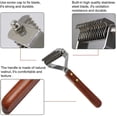 thumbnail image 4 of Coat King Rake 14-blade Rake Pet Undercoat Rake,professional Pet Dematting Comb, 4 of 5