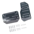 thumbnail image 3 of Juego de 2 cubiertas para pedales de freno de coche, almohadillas premium para pedales de coche, se reemplazan fácilmente. Negro, 3 of 9