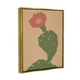 thumbnail image 5 of Stupell Industries Prickly Boho Cactus Flower Modern Pictorial Plant Graphic Art Metallic Gold Floating Framed Canvas Print Wall Art, Design by Kamdon Kreations, 5 of 5