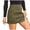Army Green, variant on Summer Skirt Saving! Jerdar Women's High Waist Printing Slim Zipper Casual A-Line Mini Skirt Khaki S