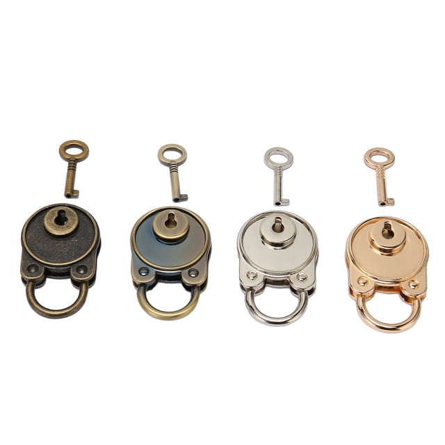 Candados bonitos, 4 minicandados con forma de oso, candados antiguos, candados de caja elaborados con cuidado