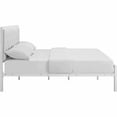 thumbnail image 5 of Modway Mia Full Vinyl Bed in White White, 5 of 8