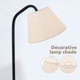 thumbnail image 3 of HEALEEP Retro Lampshade Beige Metal Ambiance Creation for Living Room 1Set, 3 of 6