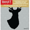 thumbnail image 3 of Stencil1 Antlered Deer Silhouette Stencil 5.75" x 6" - Attractive &, 3 of 4