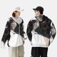 thumbnail image 4 of Fotbe Black And White Boston Terrier Chaqueta con Protección Solar UPF 50+ para Hombre y Mujer, Camisa con Capucha y Bolsillos-Medium, 4 of 7