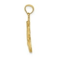 thumbnail image 2 of 14K Yellow Gold Charm Pendant Men'S 23 mm 18.5 Diamond-Cut Lizard, 2 of 3