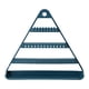 thumbnail image 1 of Organizador de joyas, soporte para pendientes y soporte para collares de pared. Azul oscuro, 1 of 9