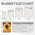 thumbnail image 6 of Custom Basketball Blanket for Boys - 40" x 50" Inches Plush Basketball Blankets Gift for Girls - Soft Warm Flannel Blankets for Crib, Couch, Sofa, 6 of 6