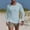 Light Blue, variant on Men's Solid Color Round Neck Long Sleeve Pocket T-Shirt, 100% Cotton Fabric for Soft Comfort, Casual Base Layer Top for Exercise and Daily Wear