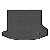 Ikon Motorsports TPE All Weather Heavy Duty Waterproof Rear Trunk Tray Cargo Area Liner Mats For 2025-2026 Chevrolet Equinox & GMC Terrain