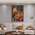 thumbnail image 2 of Kit Punto Cruz Con Tigre Hilo Algodón Ecológico Bordado 11CT 50x70cm, 2 of 9