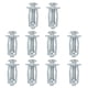 thumbnail image 1 of Tuercas de tornillo de expansión Uxcell, tuercas de pétalo, inserciones de tuercas remachadas de acero al carbono M4 x 20mm 10, 1 of 7
