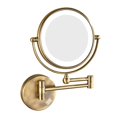 thumbnail image 3 of LED Vanity Mirror, Rotatable Personal Vanity Mirror, Folding Wall-mounted Mirror With Light, Bathroom Double-sided High-definition Vanity Mirror ,Widely Use, 3 of 5