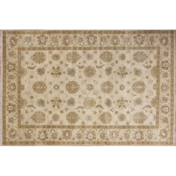 Sun-Faded Tyler Ivory/Lt. Blue Rug, 6'0" x 8'10"