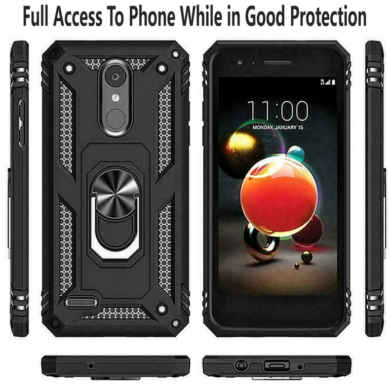 LG Rebel 4 LTE Aristo 3 Phoenix 4 Tribute Empire Case NOT FIT OTHER LG PHONE With Tempered Glass Screen Protector Included STARSHOP Drop