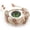 Pink, variant on 2-Row Macrame Shamballa Wrapped Bracelet, Glow in The Dark Firefly Beads & Natural Gemstone Bracelets for Men Women - 10mm Rose Gold Lava