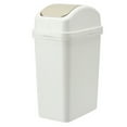 thumbnail image 2 of Household Garbage Can Large Capacity Plastic Trash Bin with 360° Rocking Lid Anti-Odor Design for Kitchen Bathroom Living Room, Storage Bins with Lids, Bathroom Storage Cabinet, 2 of 4