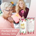 thumbnail image 2 of 90th Birthday Gifts for Women, Gifts for 90 Year Old Woman, 90th Birthday Ideas, 90 Year Old Bday Gift for Women, 1935 Bday Gift for Woman 20oz Tumbler, 2 of 5