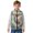 Deer American Flag Camo, variant on Galaxy Lion Cat Print Jacket for Teen Boys Sleeveless Fleece Vest Full Zipper Stand Collar Jacket Warm Outwear Teen Winter Clothes, Size 2T