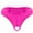 Hot Pink, variant on Pxiakgy lingerie for women Mens Lingerie Micro Thong Bikini Front Hole Underwear Underpants Purple + One size