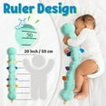 thumbnail image 5 of LIGHTDESIRE Musical Caterpillar Baby Toy - Organic Sensory Stuffed Animal with Crinkle/Rattle, Tummy Time Development Toy for Newborn Boys Girls 0-12 Months, 5 of 6