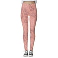 thumbnail image 1 of Pantalon Imprimé de Festival de Résurrection de Pâques Personnalisé pour Femmes Collants Personnalisés Course Pilates Collants Longs, 1 of 5