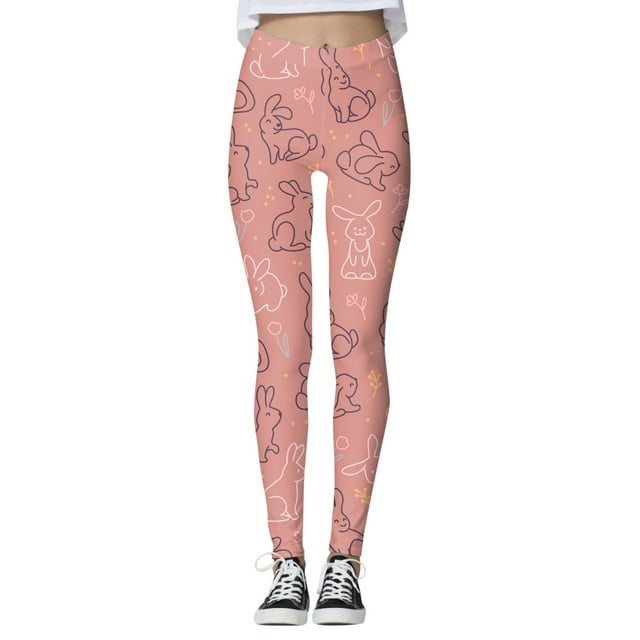 Pantalon Imprimé de Festival de Résurrection de Pâques Personnalisé pour Femmes Collants Personnalisés Course Pilates Collants Longs